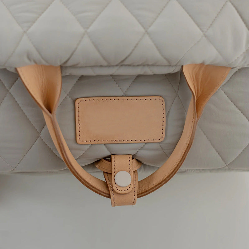 Dog Carrier & Car Booster Seat - Quilted Camel
