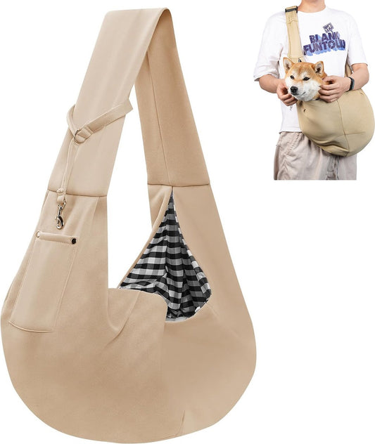 Pet Carrier Sling by dktraveldogs.com