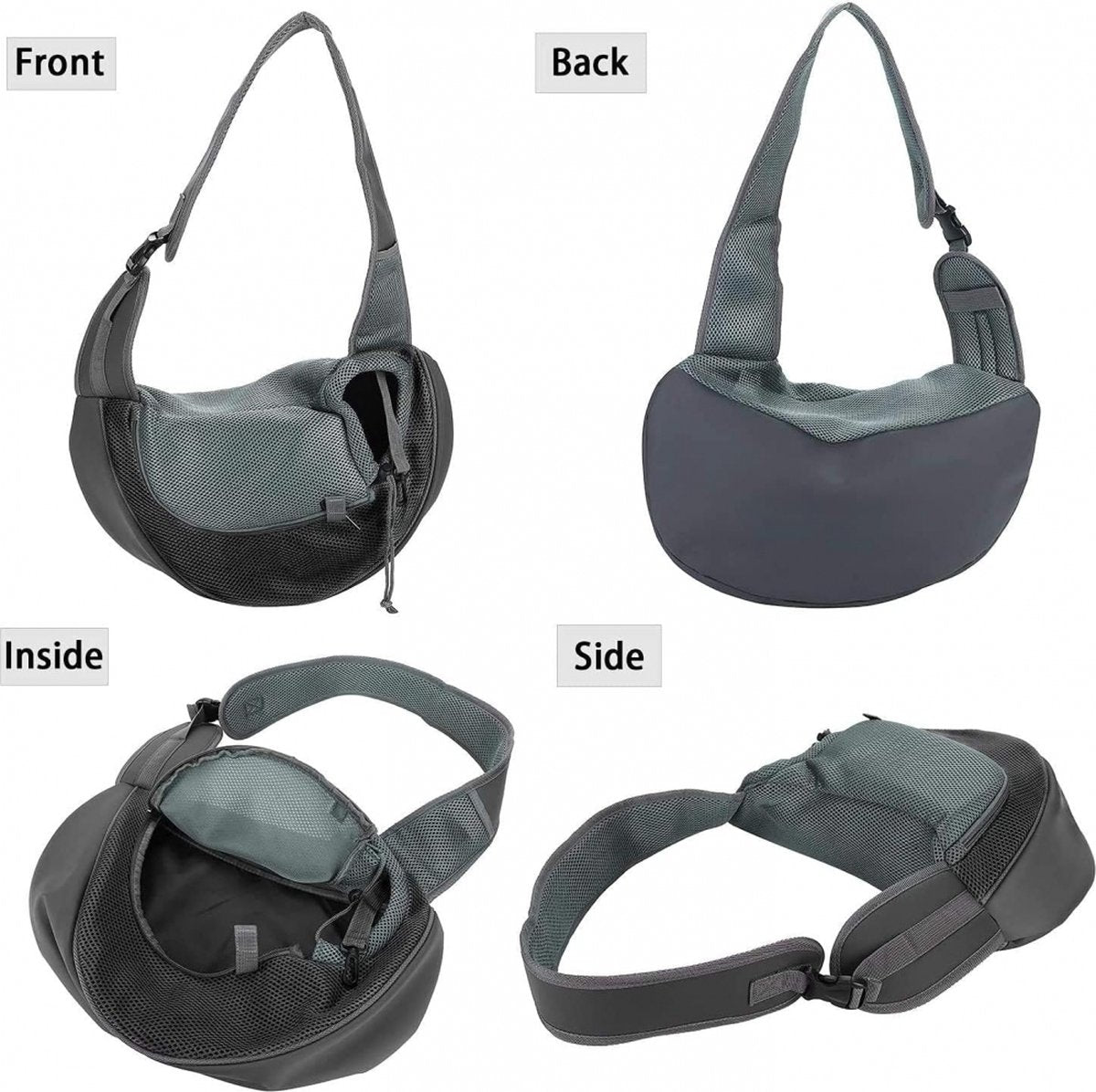 Small Dog Carrier Sling by dktraveldogs.com