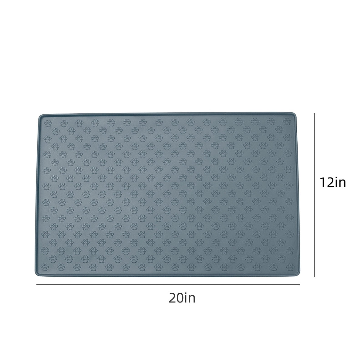 Silicone Dog Feeding Mat by dktraveldogs.com