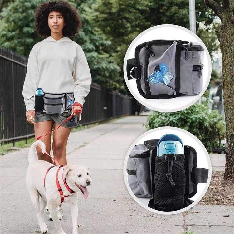 Dog Walking Waist Pack by dktraveldogs.com