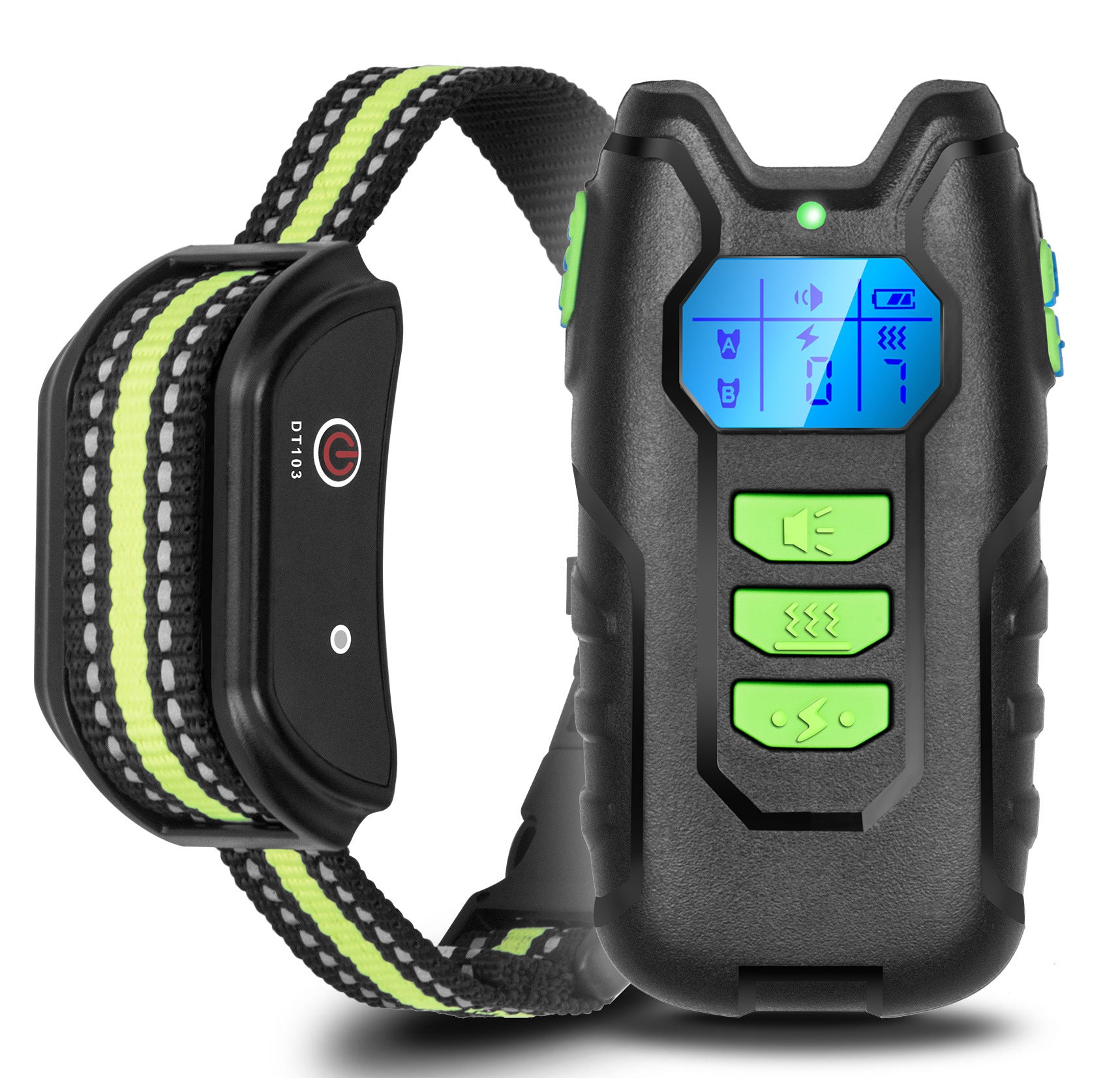 Electric Anti Bark Collar by dktraveldogs.com