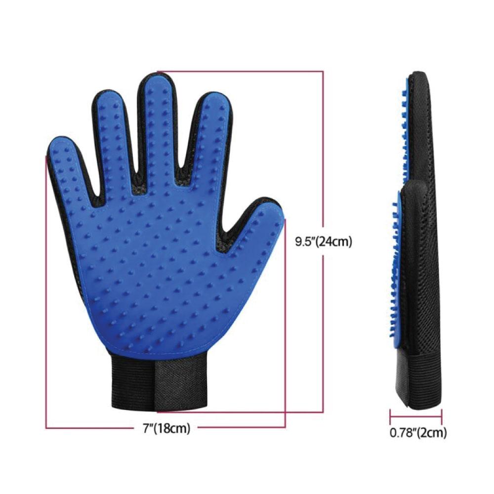 Deshedding Glove - Right by dktraveldogs.com