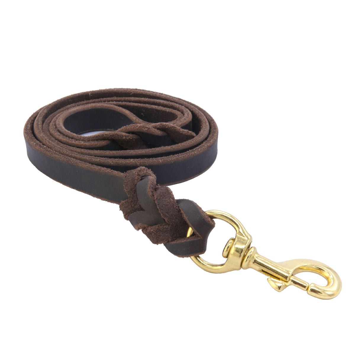 Handmade Leather Dog Leash by dktraveldogs.com