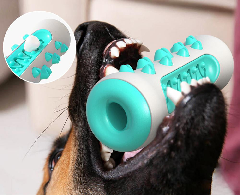 Dog Chew Toy Toothbrush by dktraveldogs.com