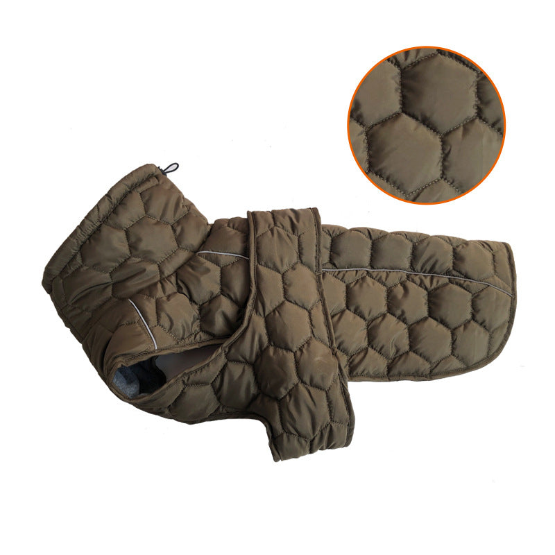 Dog Winter Coat - L by dktraveldogs.com