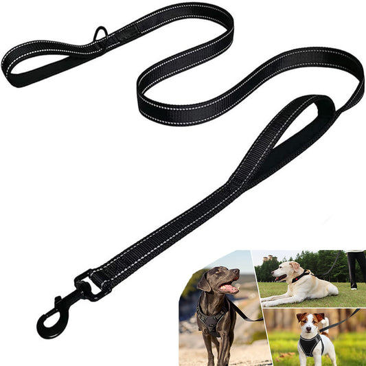 Reflective Dog Leash by dktraveldogs.com