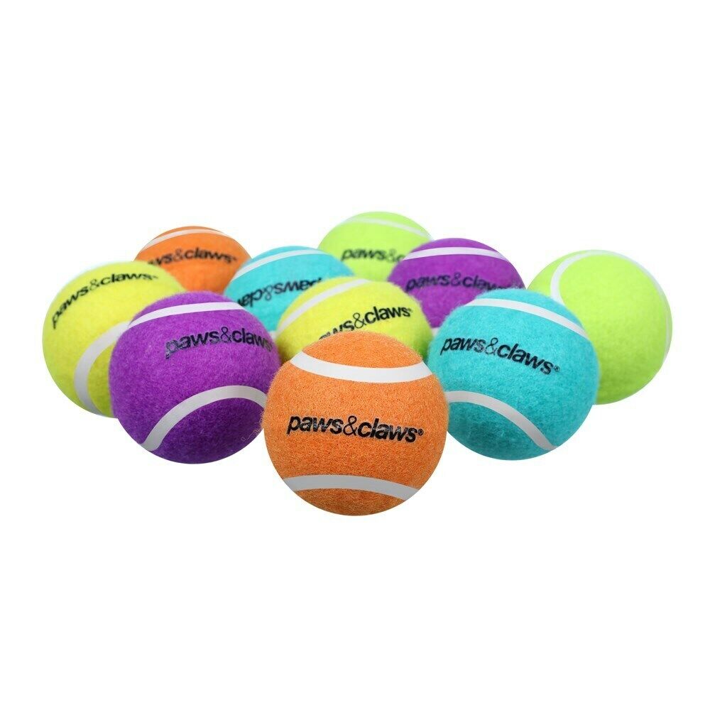 paws&claws tennis balls by dktraveldogs.com