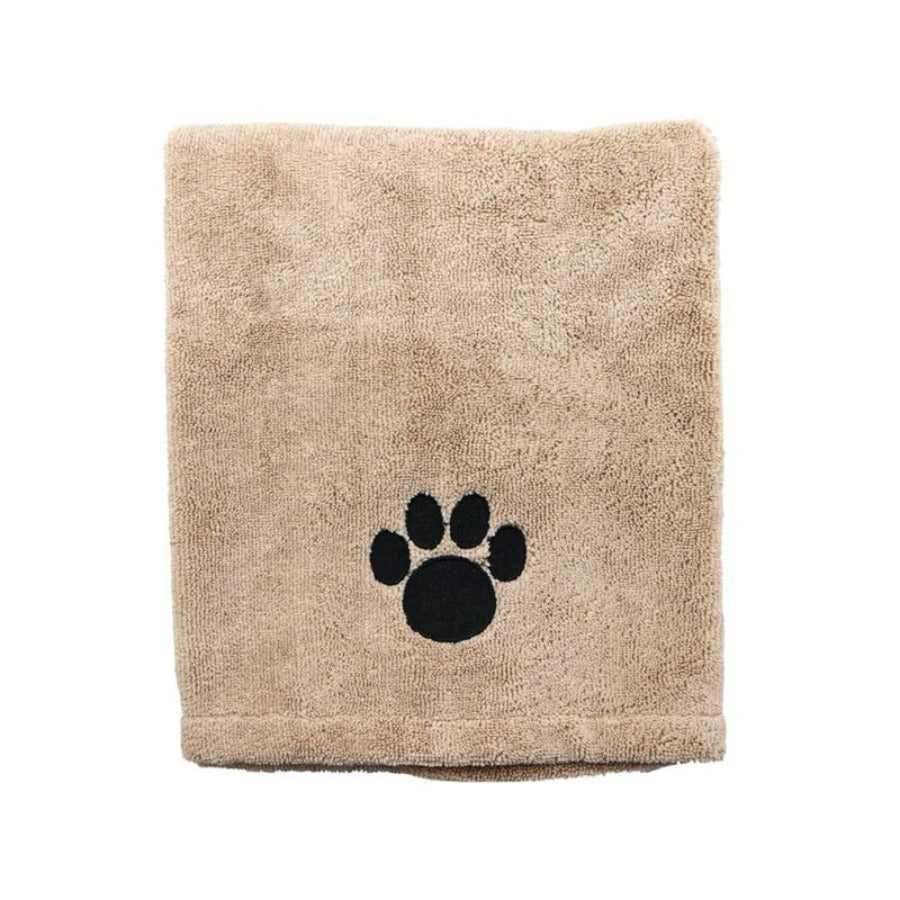 Paws & Claws Microcfibre Towel by dktraveldogs.com