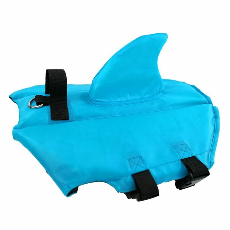 Blue Safety Dog Vest by dktraveldogs.com