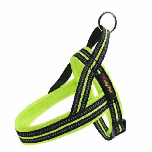 Green Adjustable Dog Harness by dktraveldogs.com