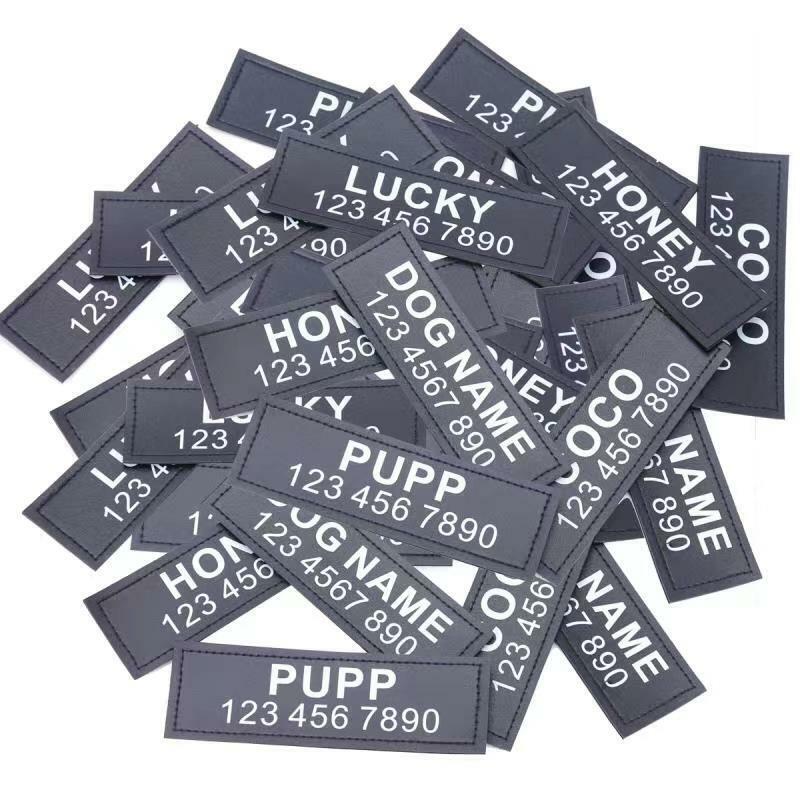 Velcro Name Tags by dktraveldogs.com